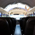 school bus interior