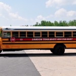 school bus exterior samson trailways